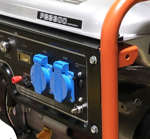 Бензиновый генератор Zongshen PB 3300 синхронный фото