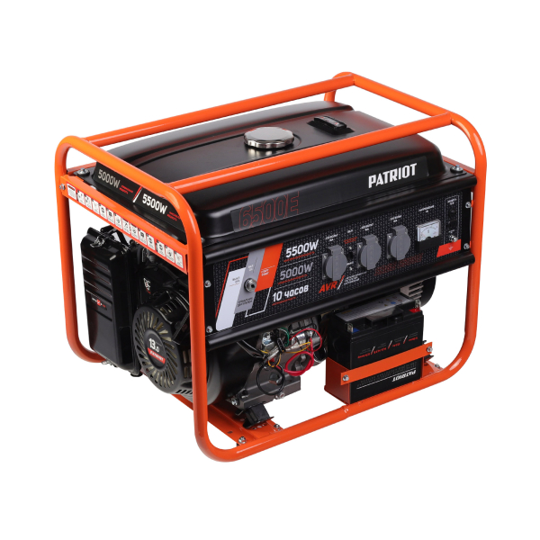Бензиновый генератор PATRIOT SRGE 6500 E для гаража фото