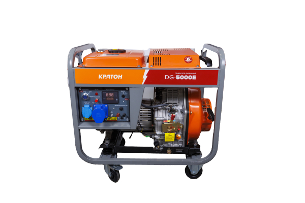 Дизельный генератор КРАТОН DG-5000E 3 08 02 026 синхронный фото