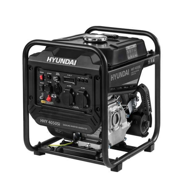 Бензиновый инверторный генератор Hyundai HHY 4050Si для гаража фото