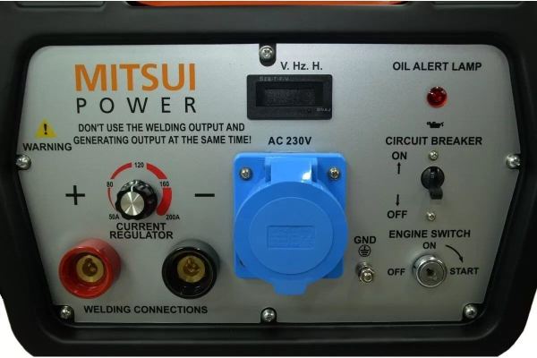 Бензиновый сварочный генератор Mitsui ZMW 200 DC 4-х тактный Бензиновый сварочный генератор Mitsui ZMW 200 DC 4-х тактный фото