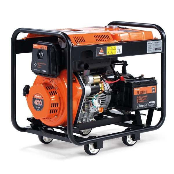 Дизельный генератор DAEWOO DDAE 6000XE-3 DDAE 6000XE-3 4-х тактный фото