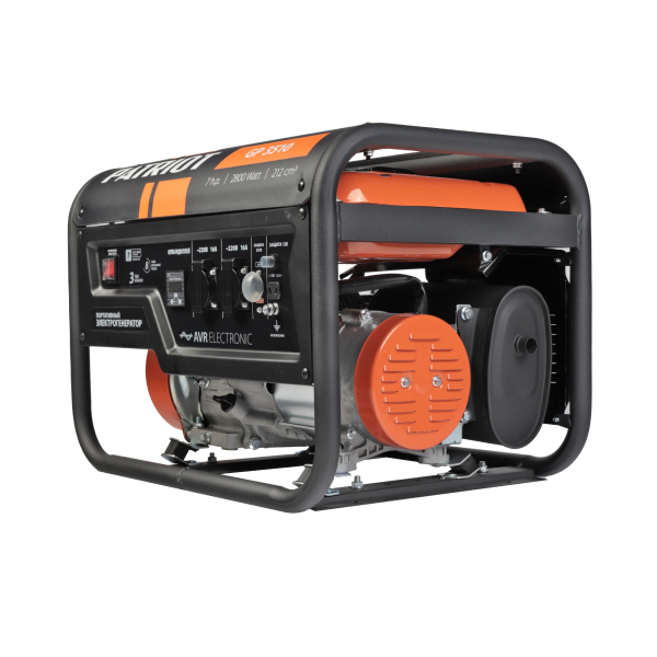 Бензиновый генератор PATRIOT GP 3510 для гаража фото