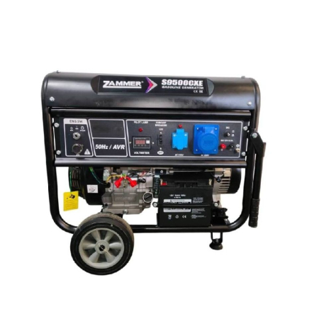 Бензиновый генератор Zammer S9500CXE фото