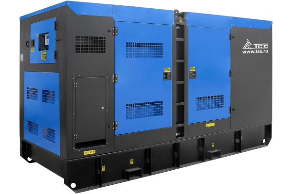 Дизельный генератор ТСС АД-250С-Т400 в шумозащитном кожухе с АВР 025291 стационарный фото