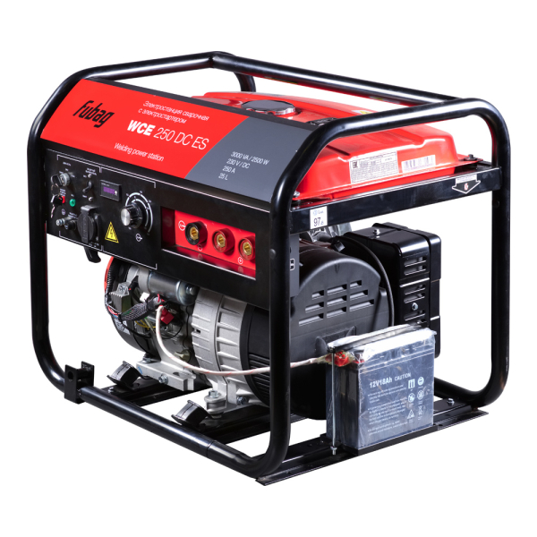 Бензиновый сварочный генератор Fubag WCE 250 DC ES для гаража фото