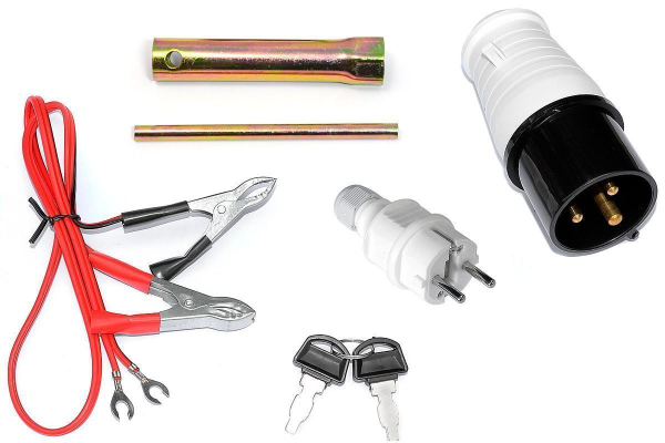 Бензиновый генератор ТСС SGG 3200EN Duplex синхронный фото