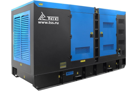 Дизельный генератор ТСС ЭД-250-Т400 с АВР в шумозащитном кожухе на прицепе Дизельный генератор ТСС ЭД-250-Т400 с АВР в шумозащитном кожухе на прицепе фото