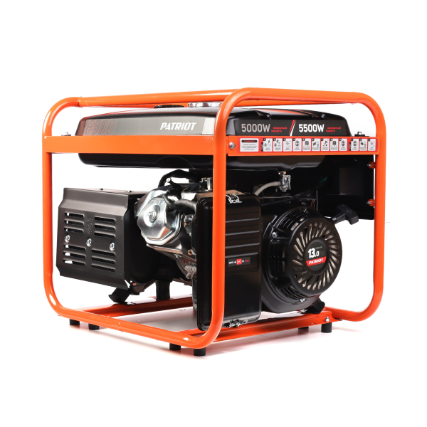 Бензиновый генератор PATRIOT SRGE 6500 4-х тактный фото