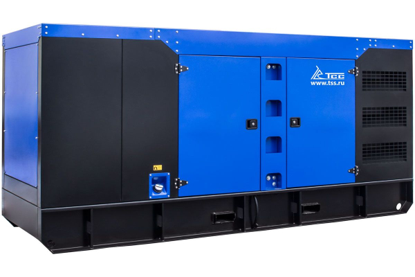 Дизельный генератор ТСС ЭД-250-Т400-1РКМ5 ПРОФ 026062 на колесах фото