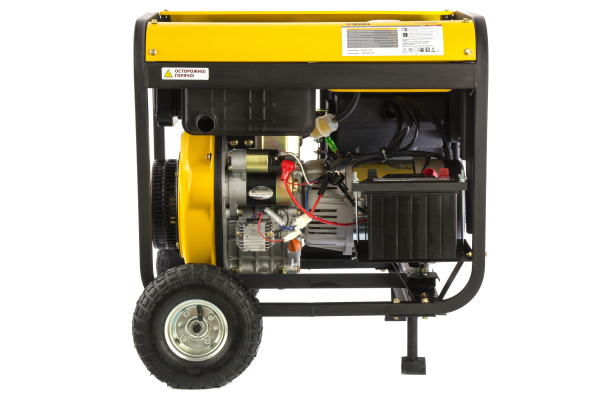 Дизельный генератор DENZEL DD6300Е 94657 синхронный фото