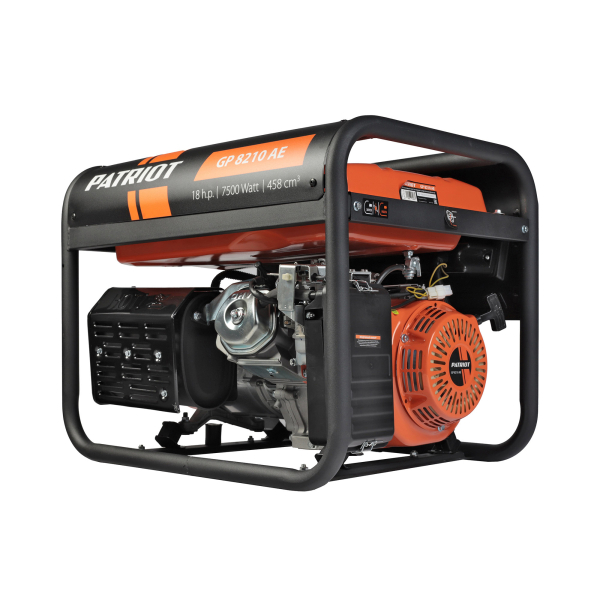 Бензиновый генератор PATRIOT GP 8210 AE для гаража фото