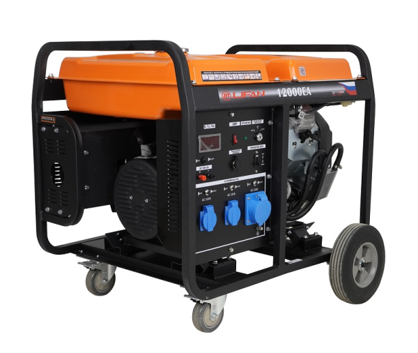 Бензиновый генератор Lifan 10 GF-5A (LF12000ЕА) для гаража фото