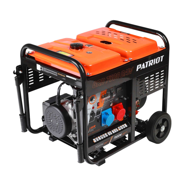 Дизельный генератор PATRIOT GRD 7500 DAW 472732275 для гаража фото