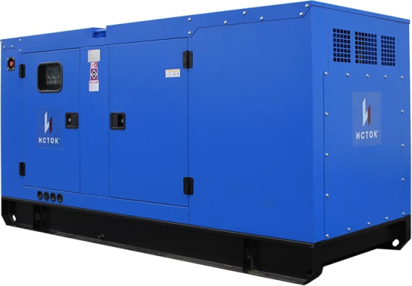 Дизельный генератор Исток АД80С-Т400-РПМ35 в кожухе с АВР  стационарный фото