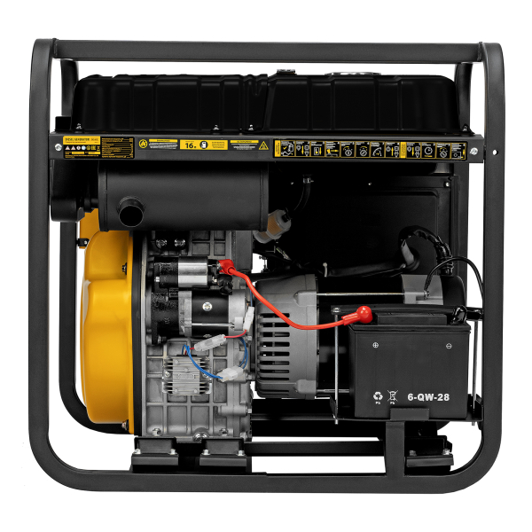 Дизельный генератор DENZEL DES-85E 94415 для дома фото