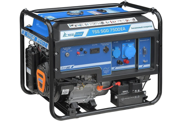 Бензиновый генератор ТСС SGG 7500ЕA синхронный фото