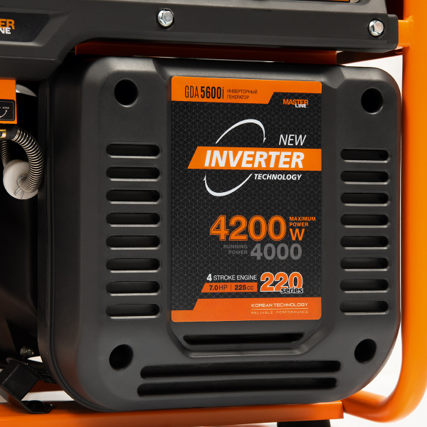 Бензиновый инверторный генератор DAEWOO GDA 5600i для гаража фото