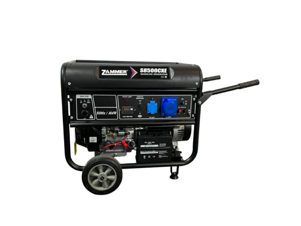 Бензиновый генератор Zammer S8500CXE- 7кВт фото