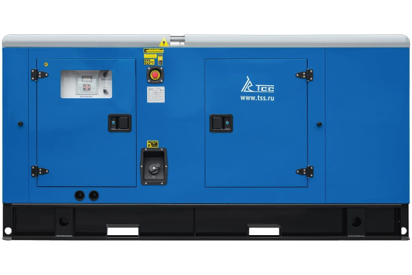 Дизельный генератор ТСС АД-64C-Т400-1РКМ9 в шумозащитном кожухе 043755 стационарный фото