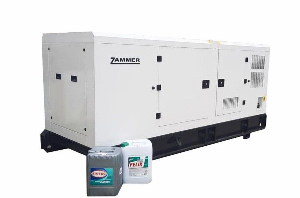 Дизельный генератор Zammer AD-50-Т400 в кожухе со встроенным АВР 00002225 4-х тактный фото