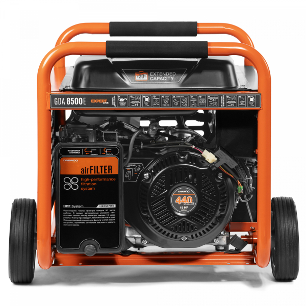 Бензиновый генератор DAEWOO GDA 8500E для гаража фото