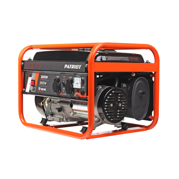 Бензиновый генератор PATRIOT SRGE 3800 2-х тактный фото