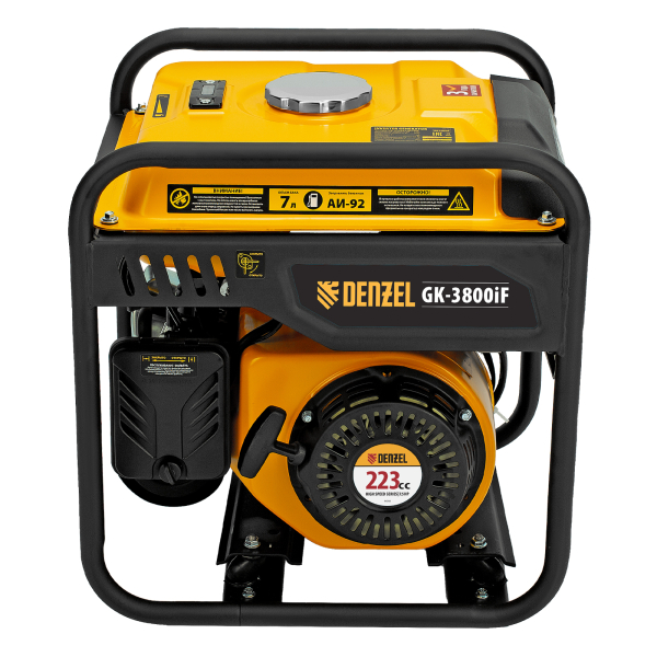 Бензиновый инверторный генератор DENZEL GK-3800iF 4-х тактный фото