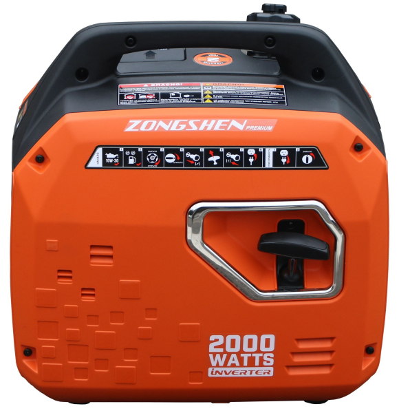 Бензиновый инверторный генератор Zongshen BQH 2000 синхронный фото