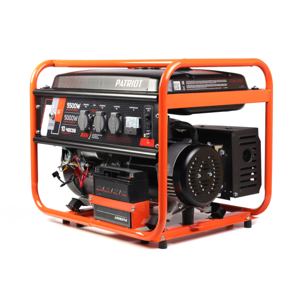 Бензиновый генератор PATRIOT SRGE 6500 E для гаража фото