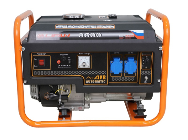 Бензиновый генератор Lifan 3 GF-6 (LF3500) для гаража фото