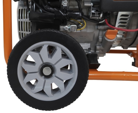 Бензиновый генератор Lifan 10500EA-3U с датчиком моточасов (с мощн без огранич при 1-но и 3-х фазном режиме) фото