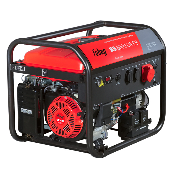 Бензиновый генератор Fubag BS 6600 DA ES 4-х тактный фото