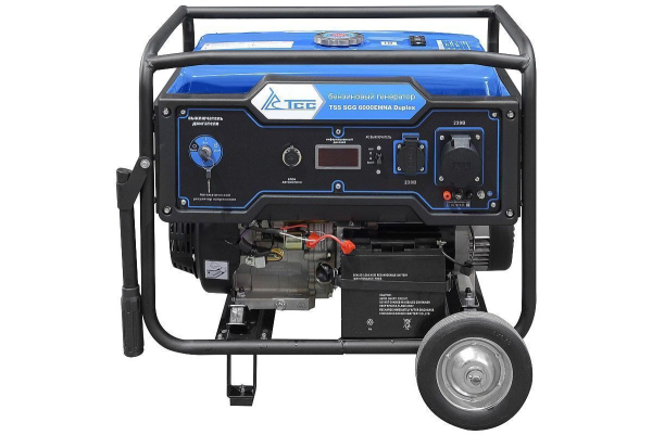 Бензиновый генератор ТСС SGG 6000EHNA Duplex для гаража фото